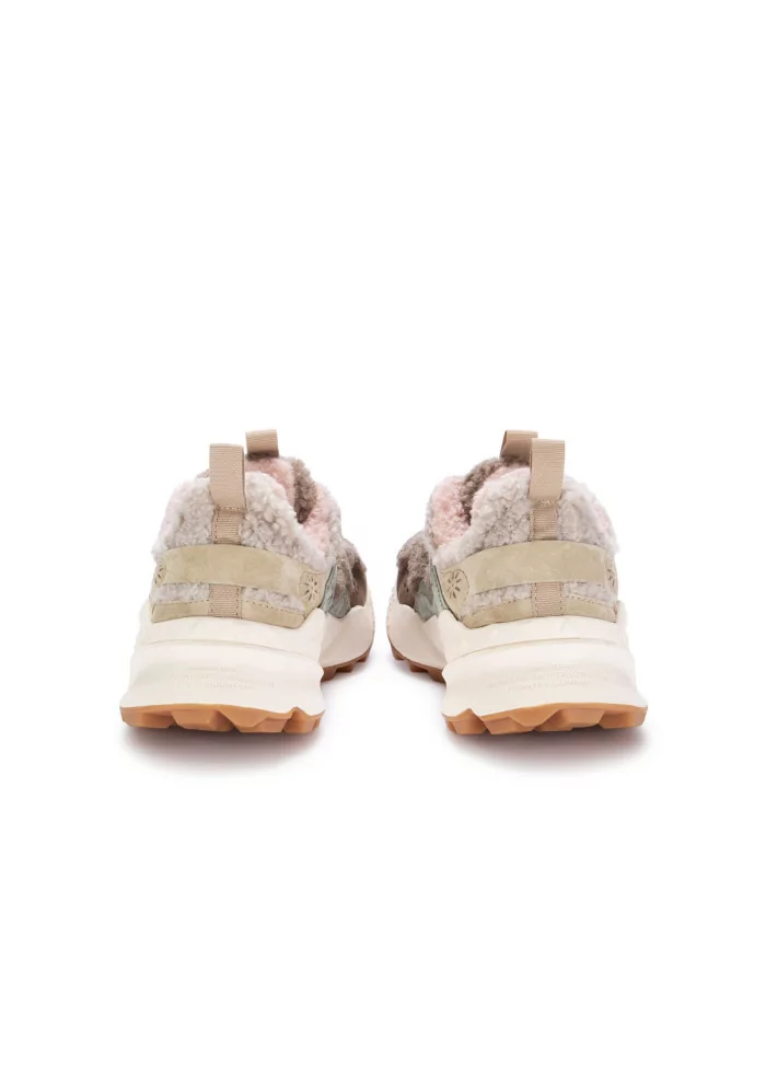 FLOWER MOUNTAIN | SNEAKERS KOTETSU TEDDY MARRONE ROSA Soddisfazione Garantita