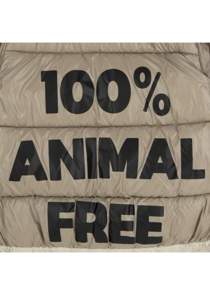 SAVE THE DUCK | PIUMINO BOMBER LUCK19 ISLA BEIGE Consegna Veloce
