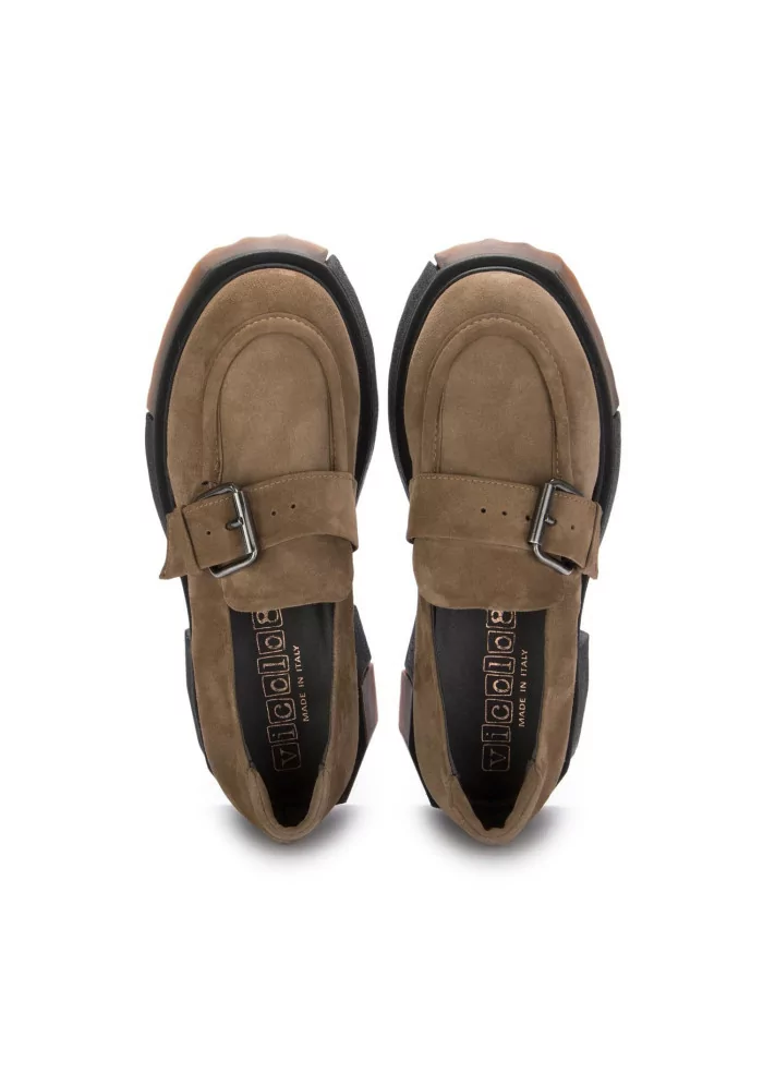 VICOLO 8 | MOCASSINI CHUNKY CAMOSCIO MARRONE Offerte stagionali
