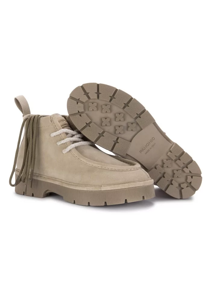 PANCHIC | STIVALETTI CAMOSCIO TAUPE Presa