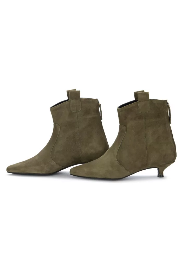 POSITANO IN LOVE | TRONCHETTI FINN CAMOSCIO VERDE OLIVA Sconto