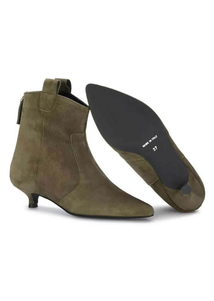POSITANO IN LOVE | TRONCHETTI FINN CAMOSCIO VERDE OLIVA Sconto