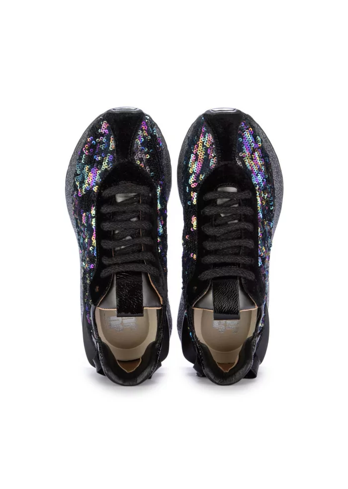 JUICE | SNEAKERS PAILLETTES VELLUTO MULTICOLORE Promozione temporanea