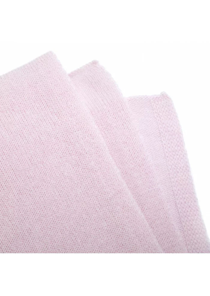 RIVIERA CASHMERE | SCIARPA RASATA CASHMERE ROSA Offerta speciale della fabbrica