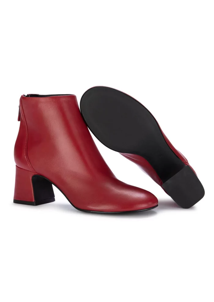 MA+DE 94 | STIVALETTI TACCO NAPPA ROSSO Fino al 55% di sconto