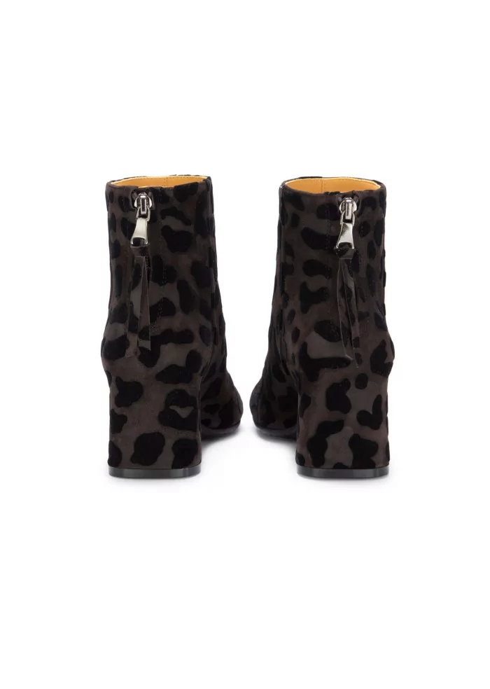 MARA BINI | STIVALETTI CON TACCO MOKA SAVANA MARRONE NERO Black Friday Prezzi