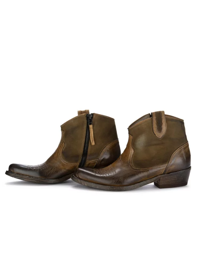 KEEP | STIVALETTI COWBOY CRUST MARRONE 50% di sconto per tempo limitato