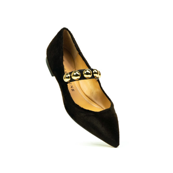 Prosperine Ballerina da Donna con Fascia e Borchie Offerta migliore