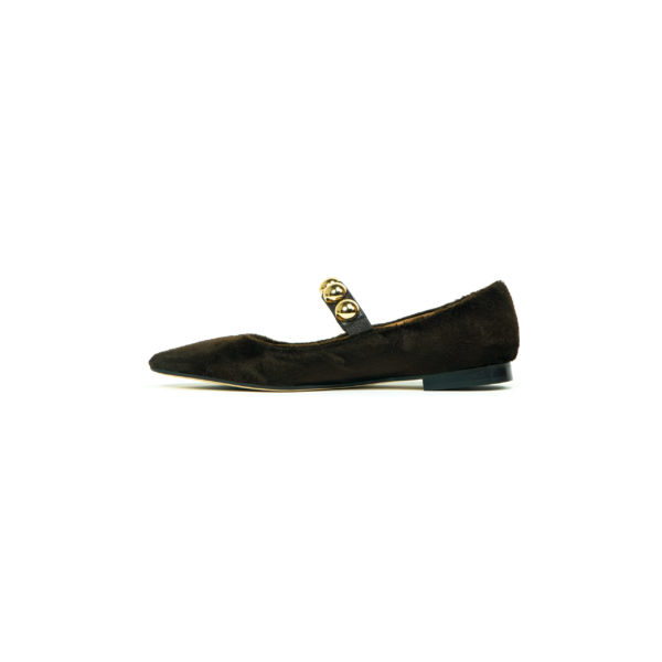 Prosperine Ballerina da Donna con Fascia e Borchie Offerta migliore