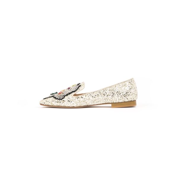 Prosperine Ballerina da Donna in Glitter con Pietre Offerte stagionali