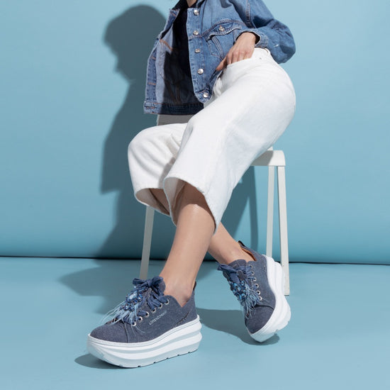 Lorenzo Mari Sneakers NEW Veronica Jeans In Vendita
