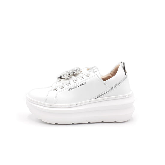 Lorenzo Mari Sneakers Tiana white Moda