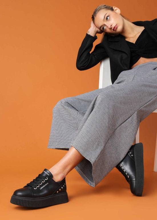 Lorenzo Mari Sneakers Sally 10 Black Spedizione Gratuita