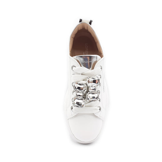 Lorenzo Mari Sneaker Jasmine Bianca Liquidazione