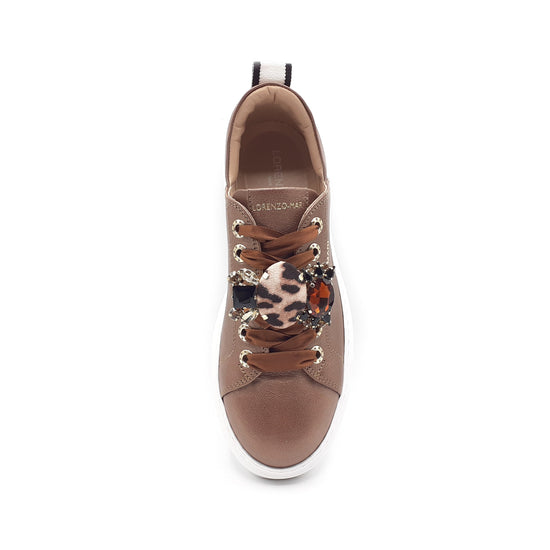 Lorenzo Mari Sneaker Sofia Cuoio Offerte giornaliere