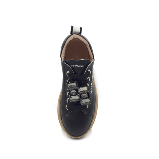 Lorenzo Mari Sneakers Ariel Black Vendite Flash