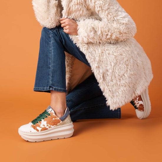 Lorenzo Mari Sneaker JANE Mucca Cuoio Nuova