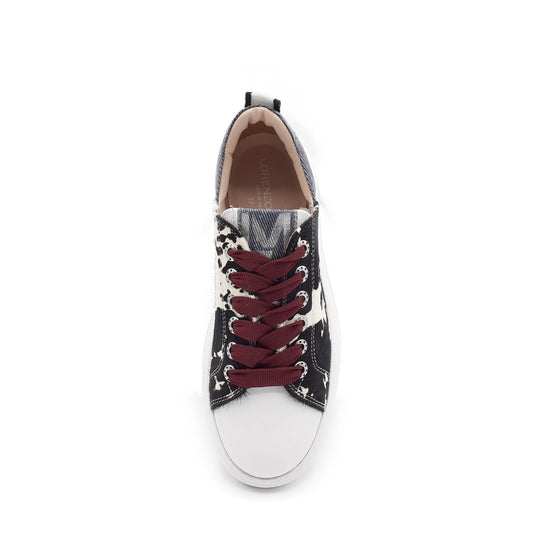 Lorenzo Mari Sneaker JOY Mucca bianco/nero Solo un giorno rimasto