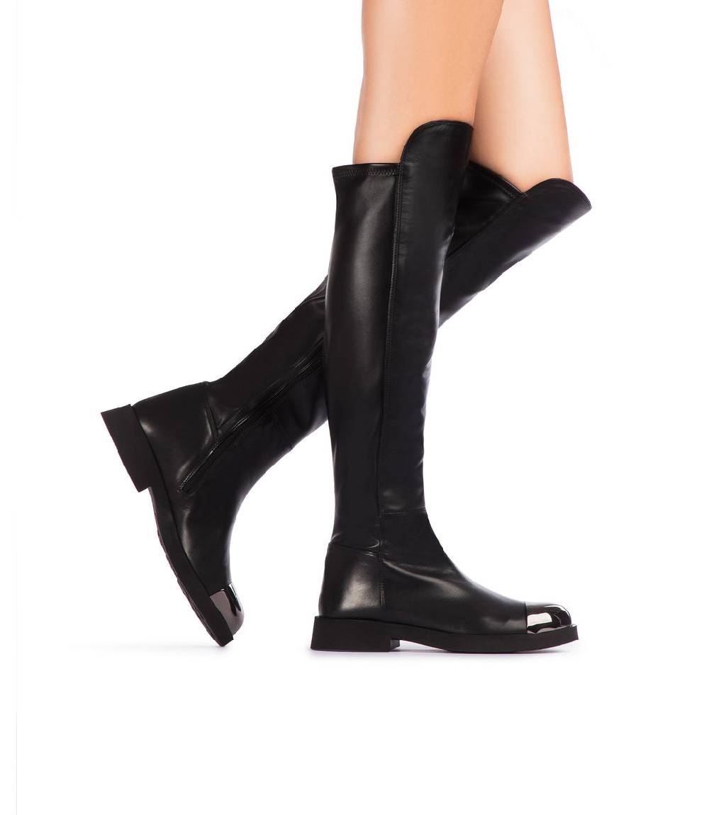 Loriblu Stivali in nappa nera Latest stili