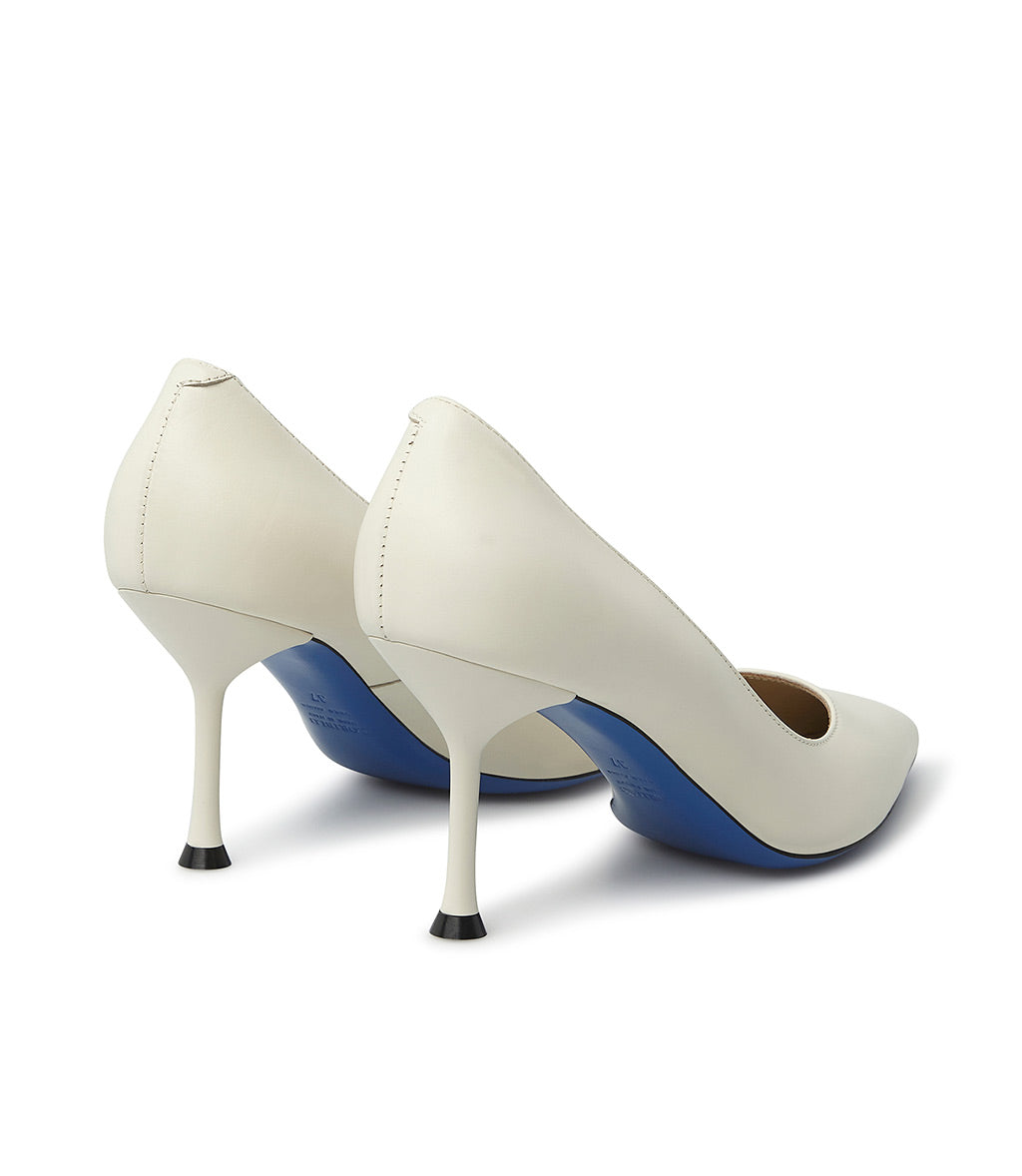 Loriblu Decollete in pelle bianca Fino al 65% di sconto