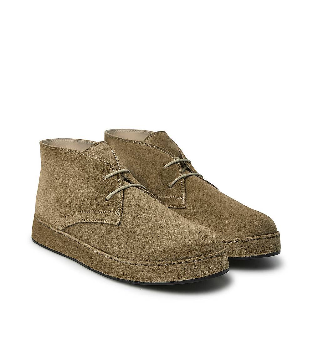 Loriblu Polacchini in pelle scamosciata beige Pezzi Unici