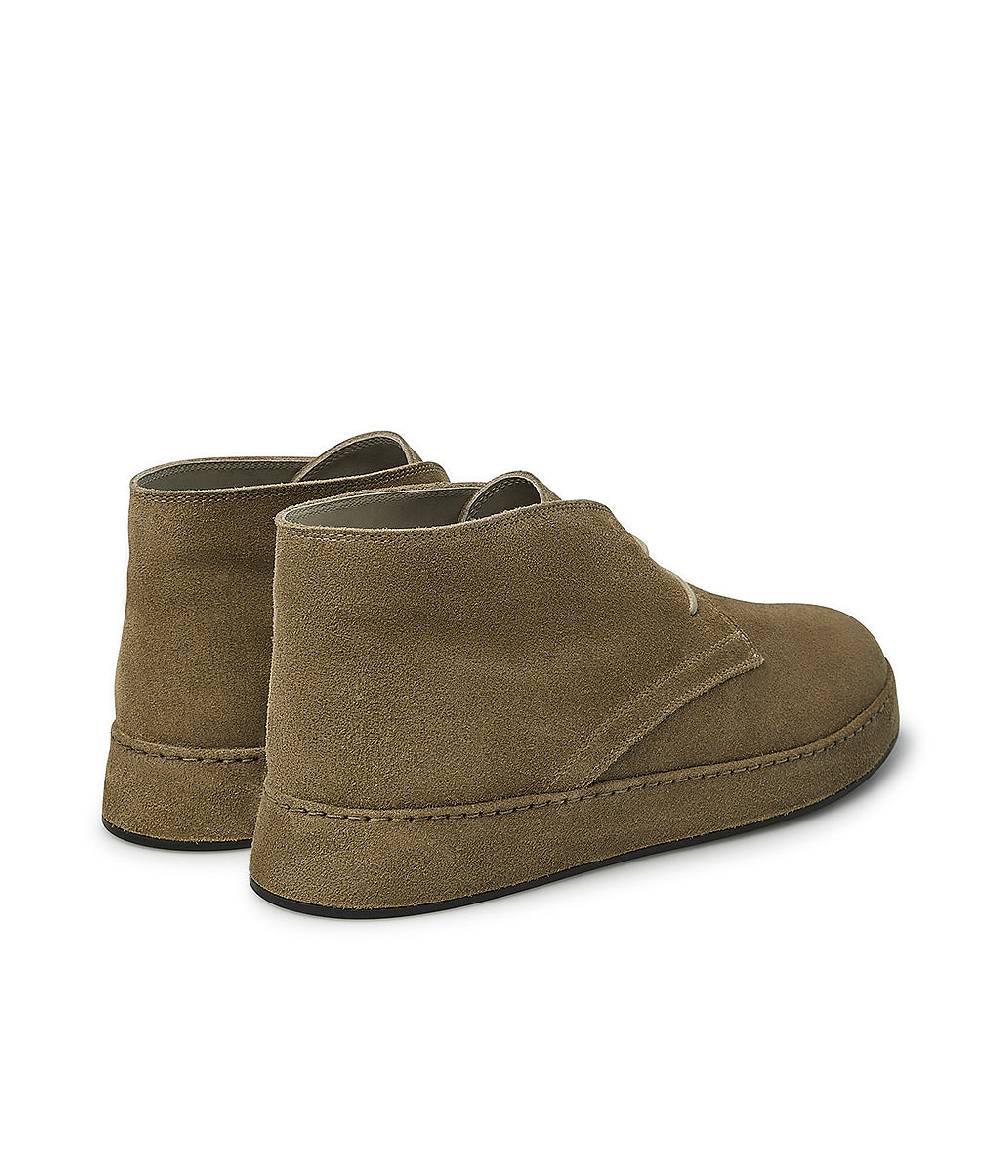 Loriblu Polacchini in pelle scamosciata beige Pezzi Unici