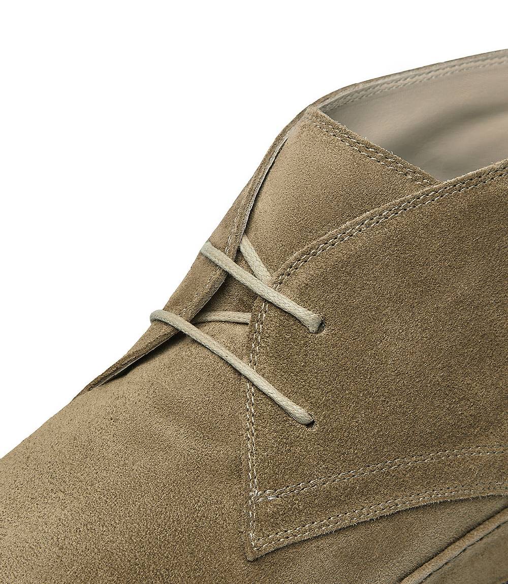 Loriblu Polacchini in pelle scamosciata beige Pezzi Unici