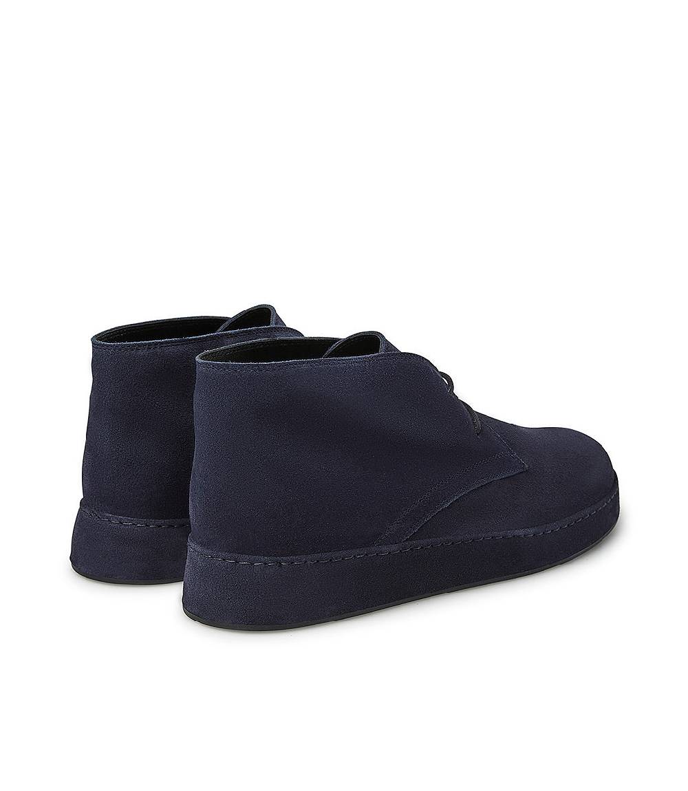 Loriblu Polacchini in pelle scamosciata blu Qualità Garantita