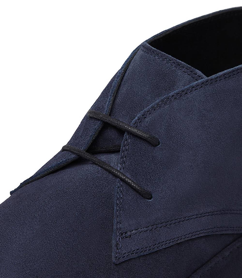 Loriblu Polacchini in pelle scamosciata blu Qualità Garantita
