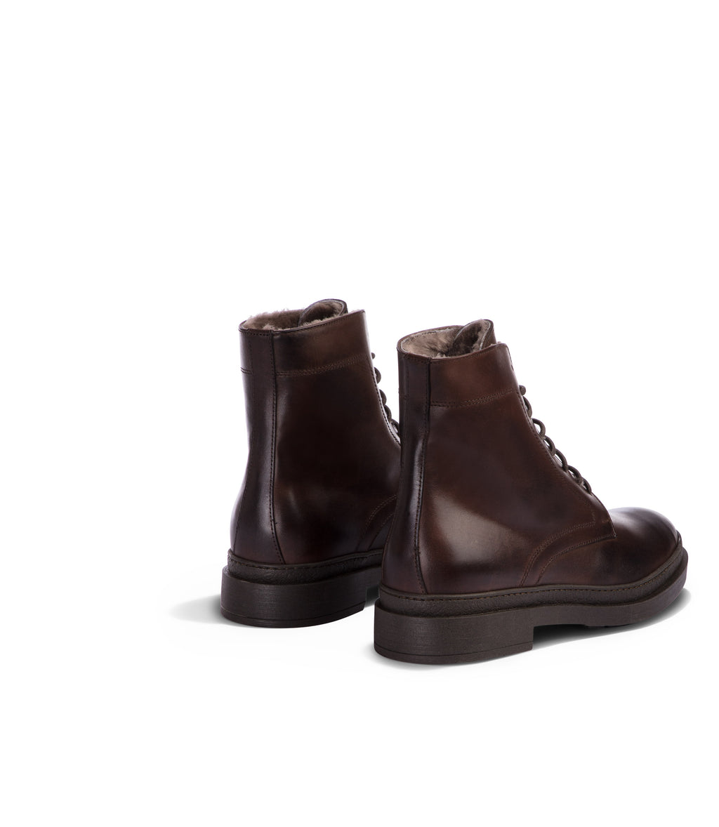 Loriblu Stivaletti in pelle marrone Fino Al -60%