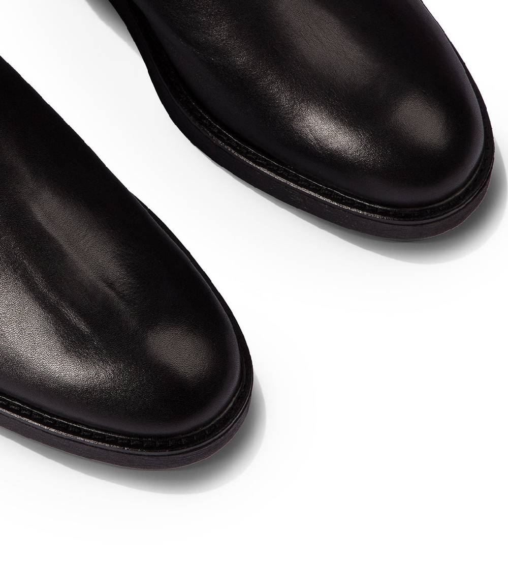 Loriblu Stivali Chelsea in pelle nera Shopping Online
