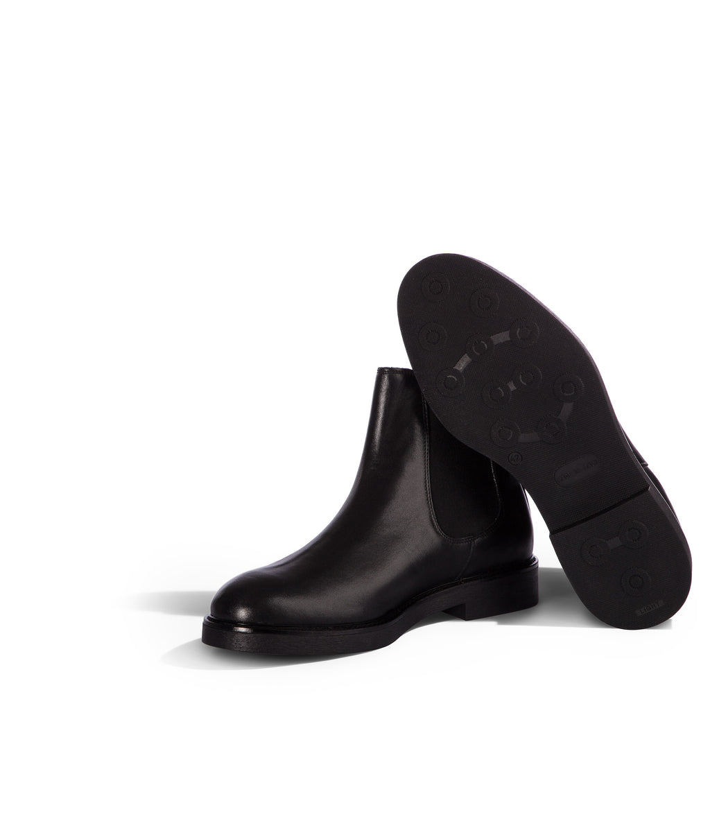 Loriblu Stivali Chelsea in pelle nera Shopping Online