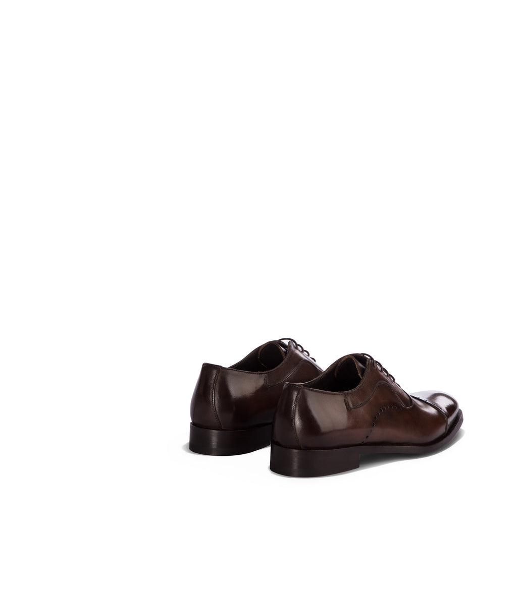 Loriblu Oxford in pelle marrone brogue Convenienza