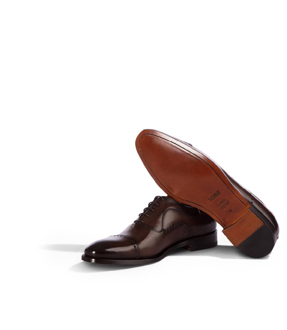Loriblu Oxford in pelle marrone brogue Convenienza
