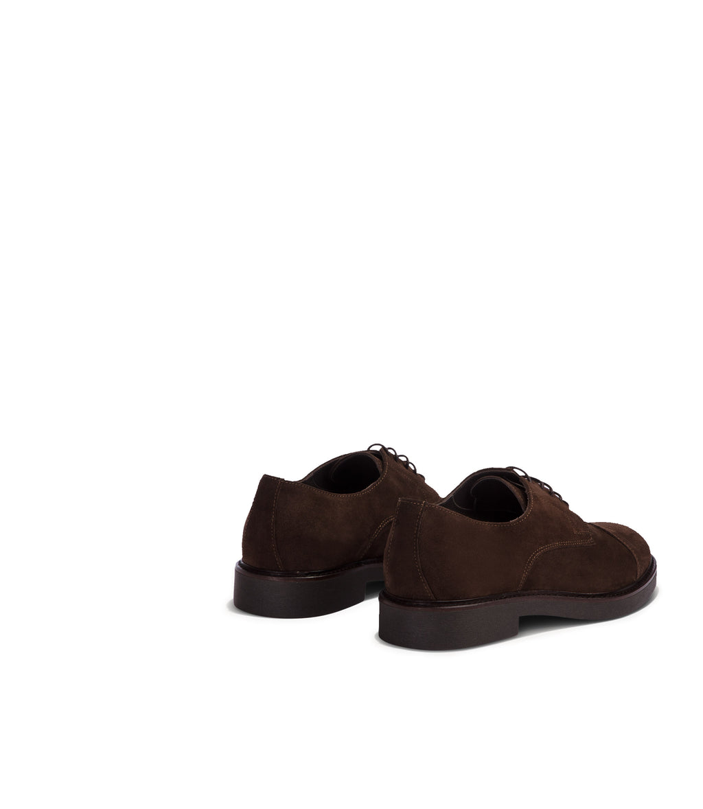 Loriblu Derby in camoscio marrone Economico