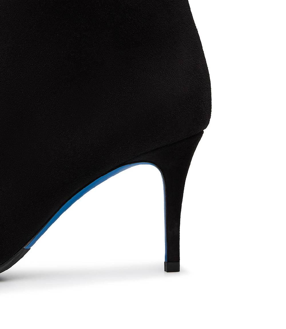 Loriblu Stivaletti in camoscio nero Spedizione Gratuita