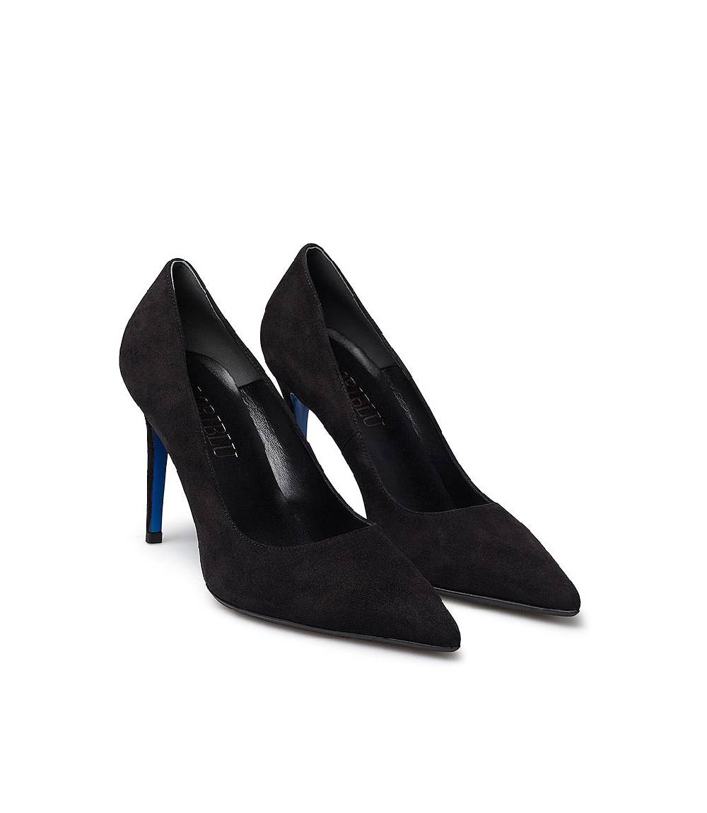 Loriblu Décolleté in camoscio nero Pezzi Unici