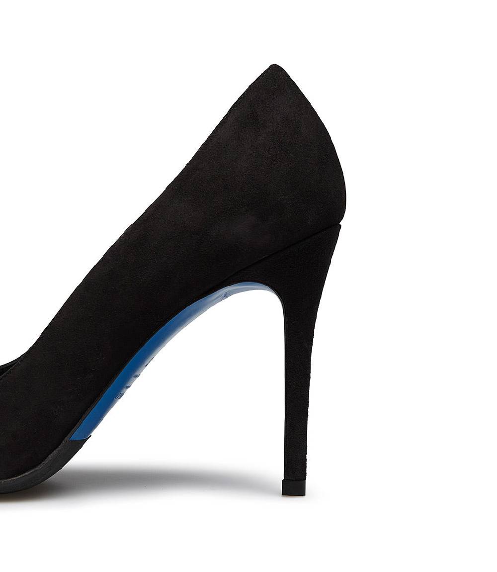Loriblu Décolleté in camoscio nero Pezzi Unici