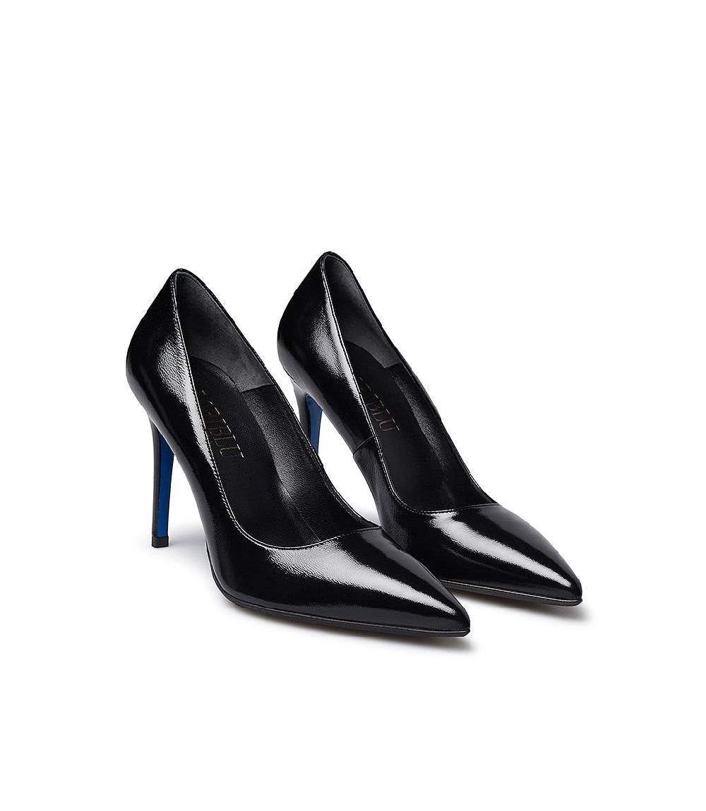 Loriblu Décolleté in pelle lucida nero Soddisfazione Garantita