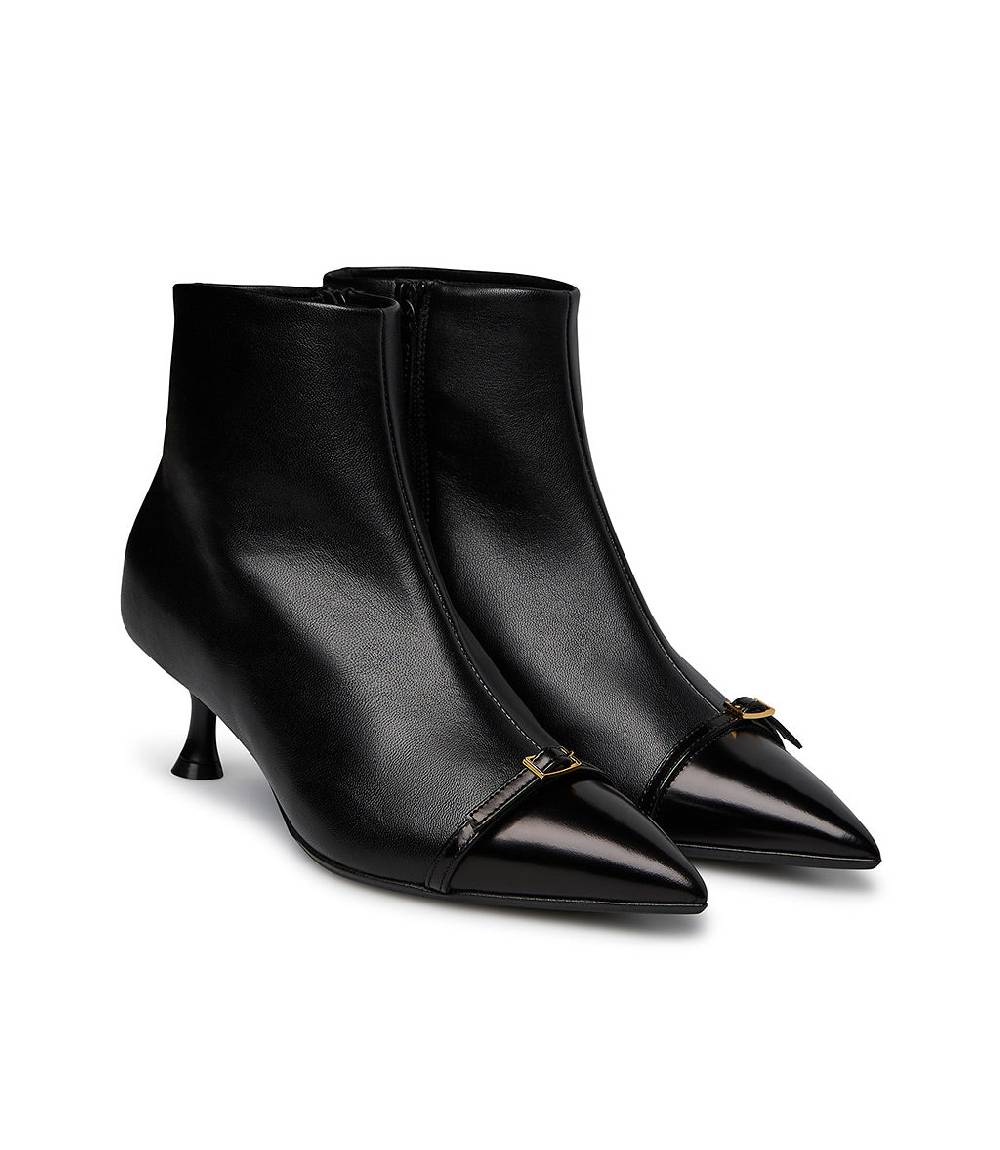 Loriblu Stivaletto in nappa nera Prezzo Ridotto