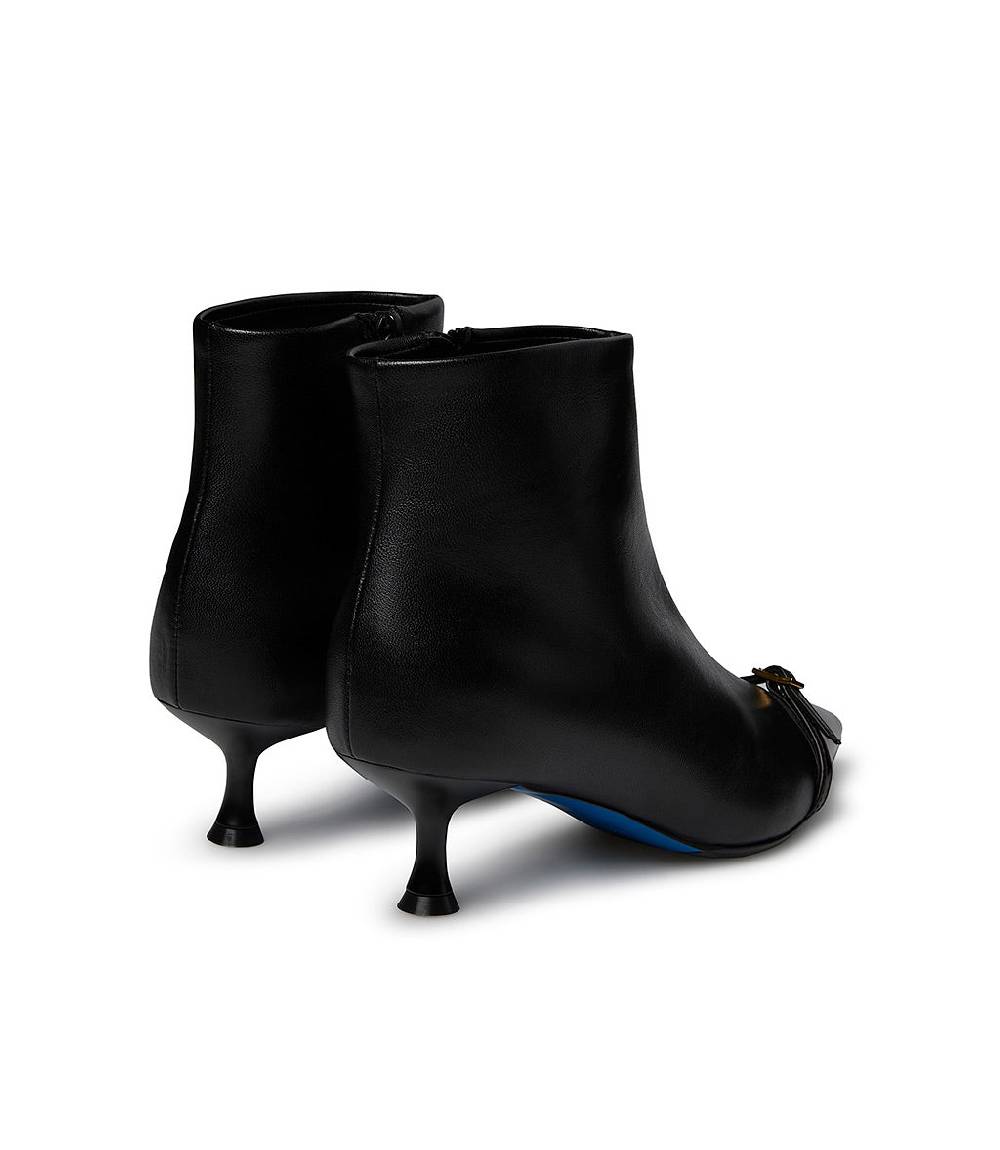 Loriblu Stivaletto in nappa nera Prezzo Ridotto