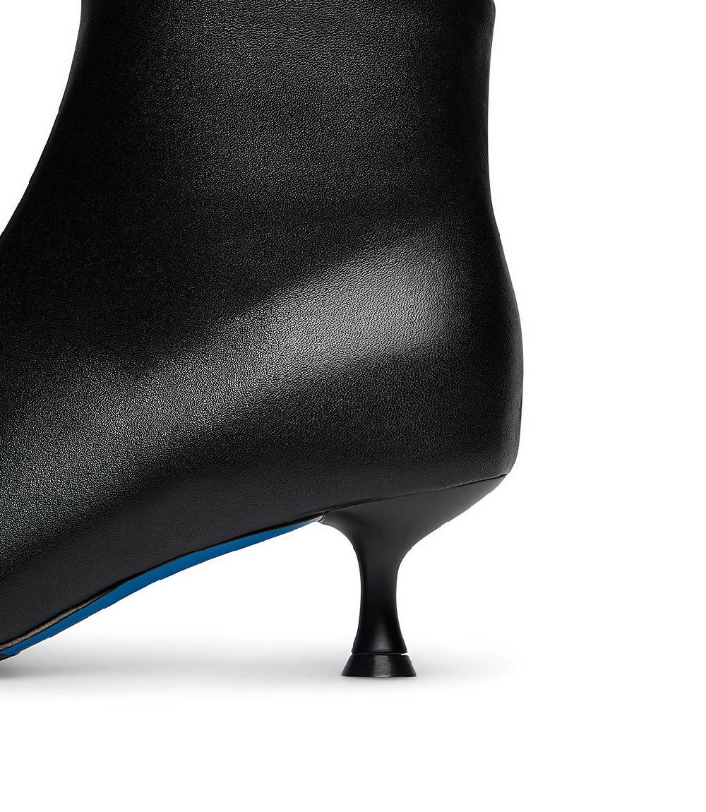 Loriblu Stivaletto in nappa nera Prezzo Ridotto