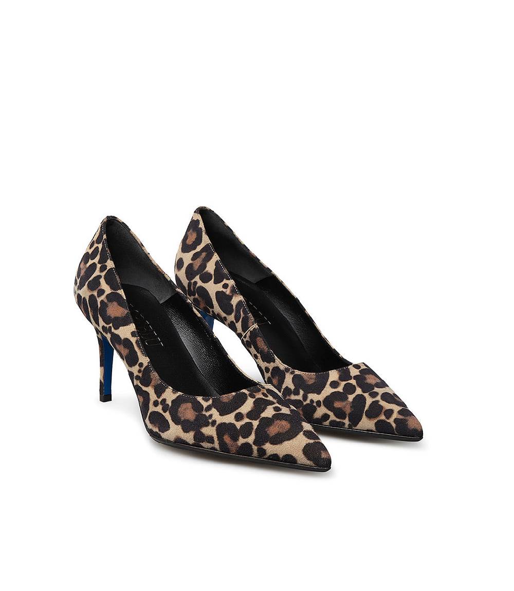 Loriblu Décolleté in camoscio stampa maculato Saldi