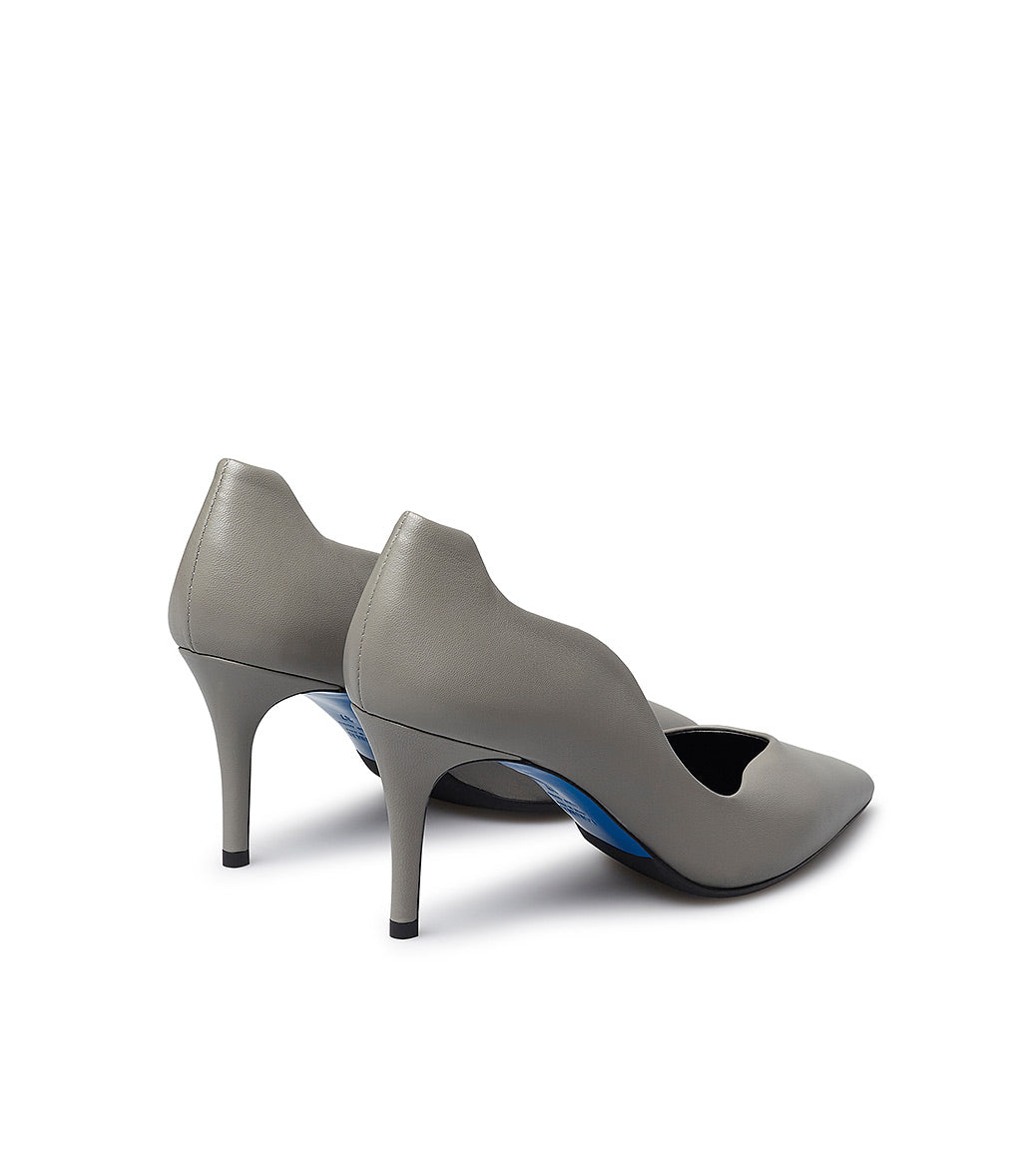 Loriblu Décolleté onda in nappa grigio Vendita Calda
