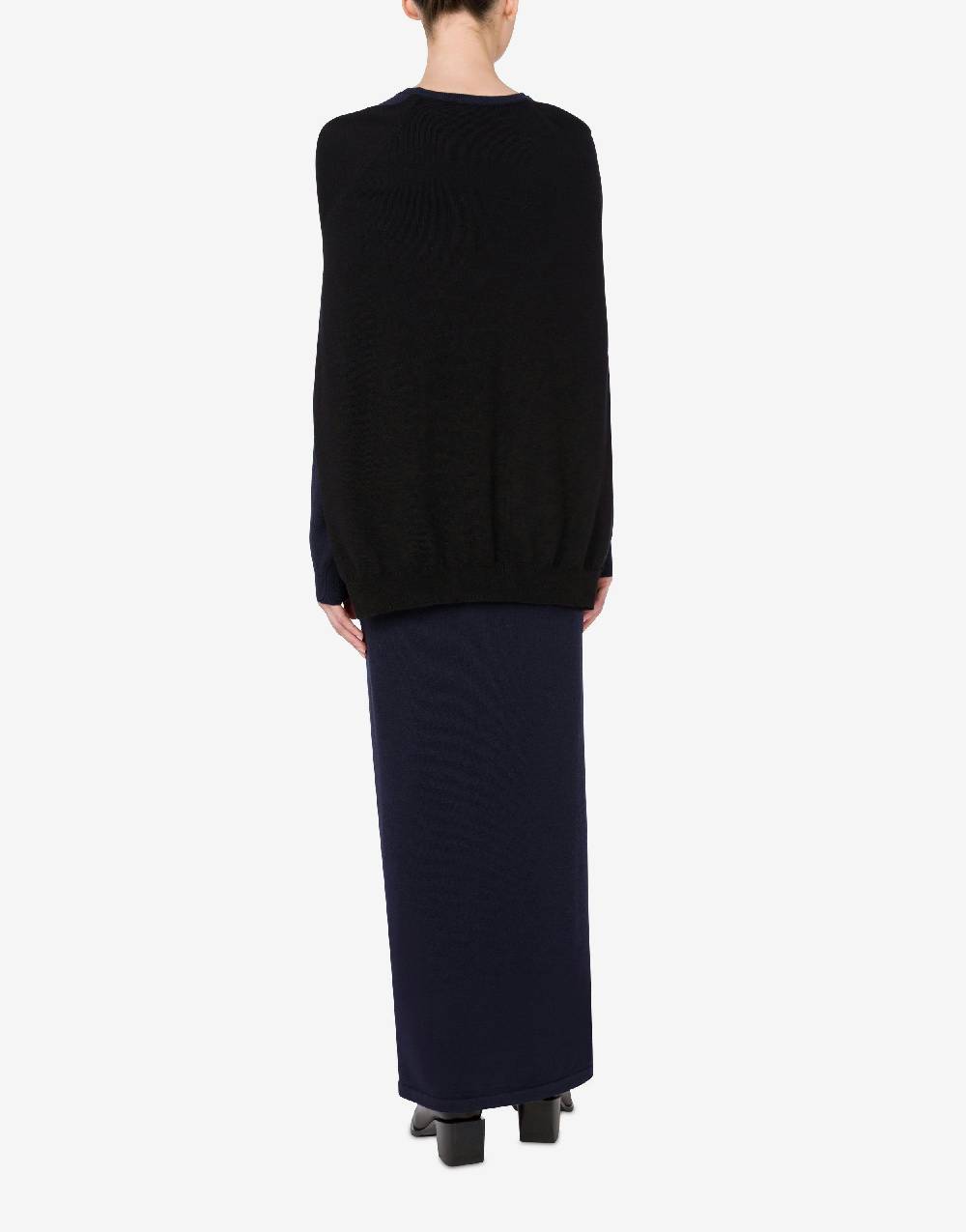 Love Moschino Abito in lana Layer Up Prezzo Ridotto