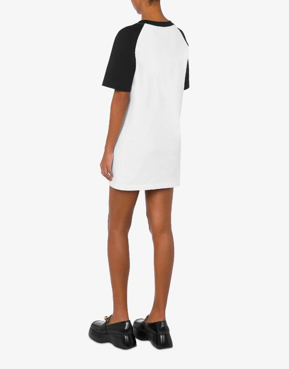 Love Moschino Abito in interlock Barcode Presa
