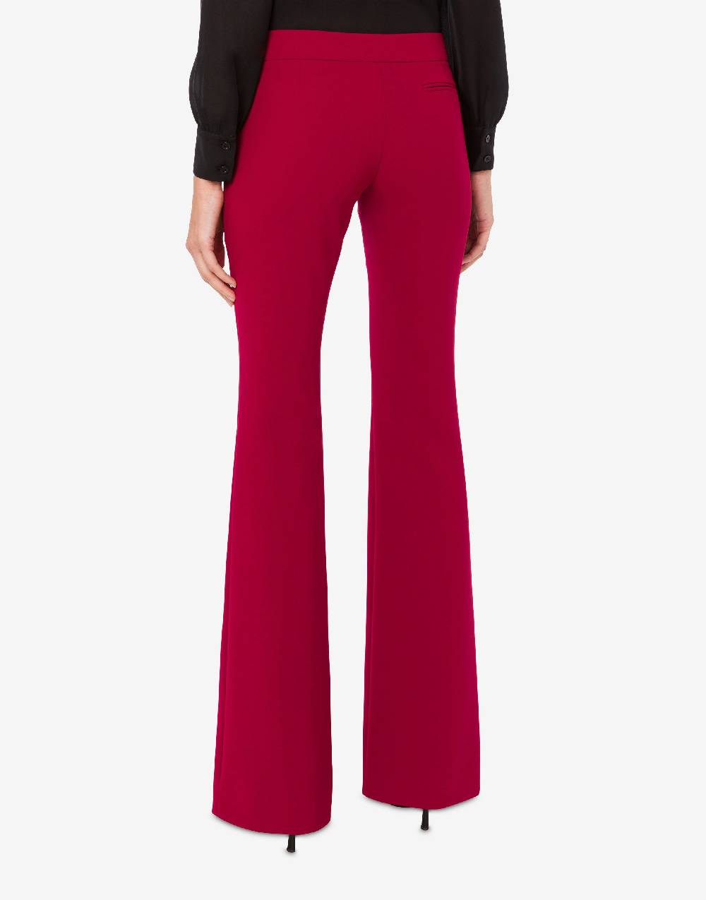 Love Moschino Pantalone flare in crêpe Nuova