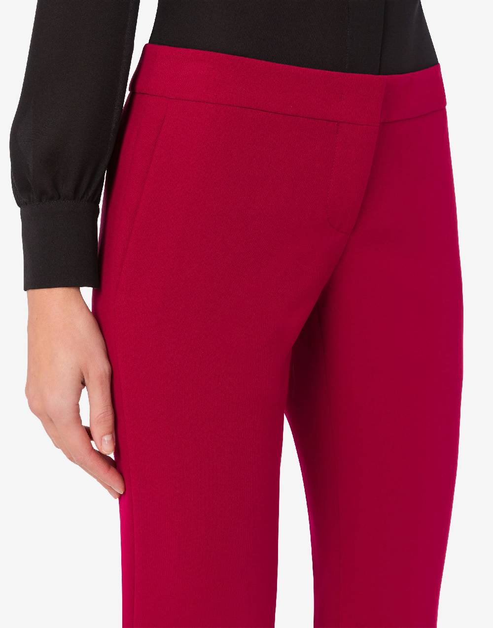 Love Moschino Pantalone flare in crêpe Nuova