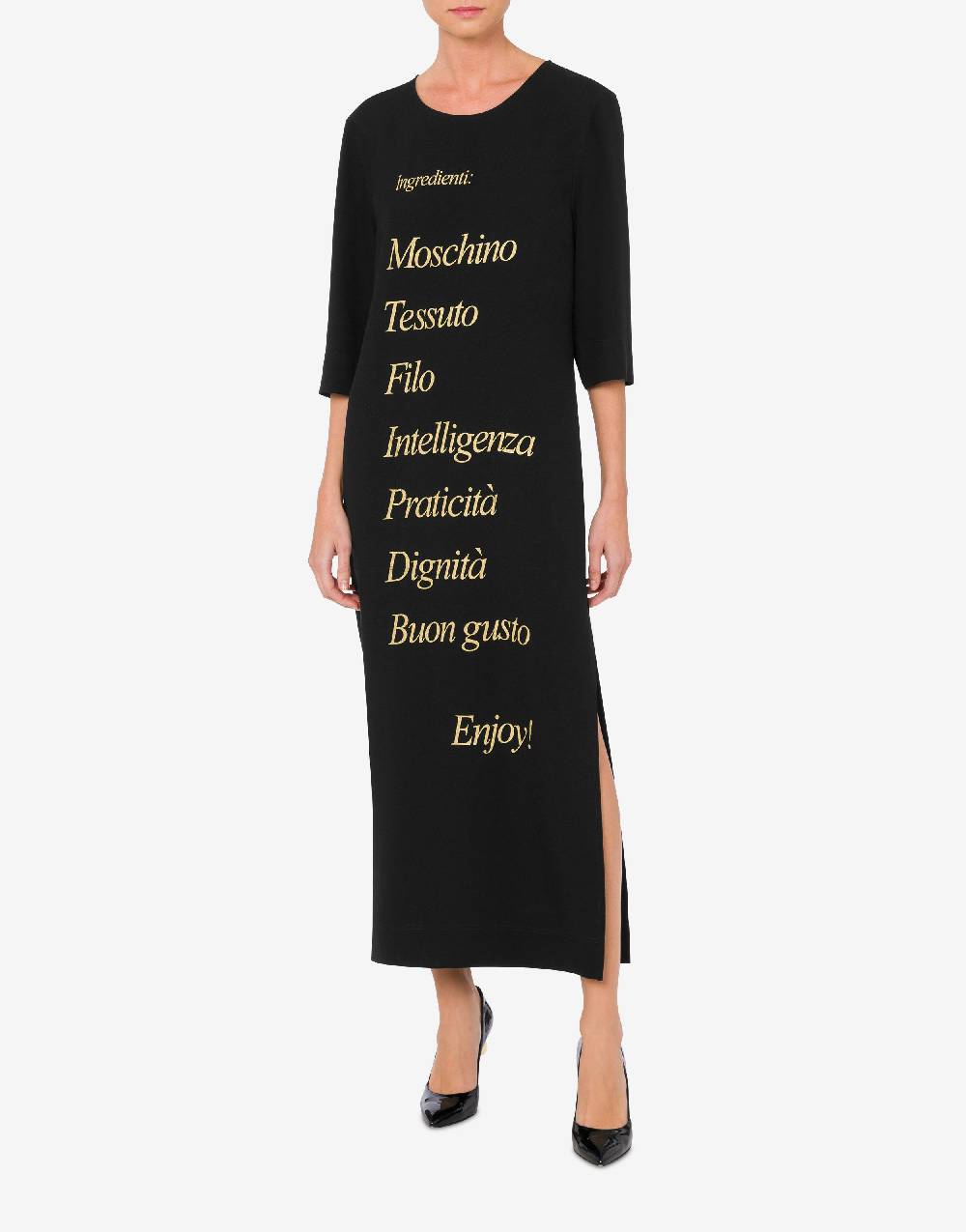 Love Moschino Abito lungo Archive Capsule 2025