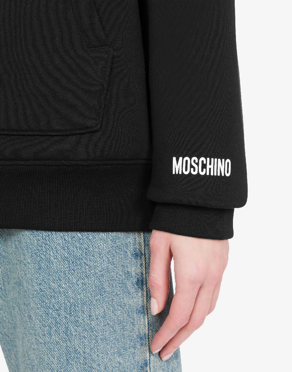 Love Moschino Felpa in cotone organico Smiley® Promozione